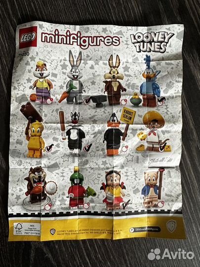 Lego minifigures looney tunes