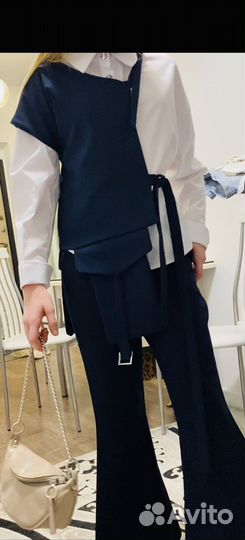 Жилет школьный синий 152