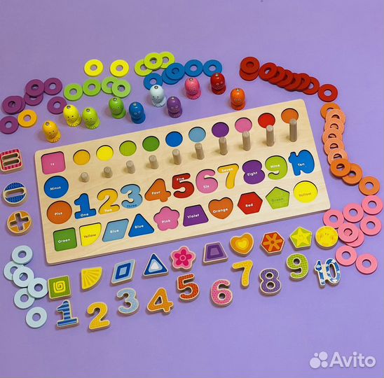 Развивающая многофункцинальная игрушка