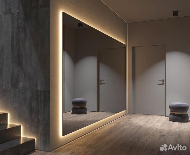 Зеркало с подсветкой для ванной