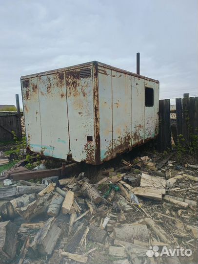 Вагончик бытовка бу на колесах