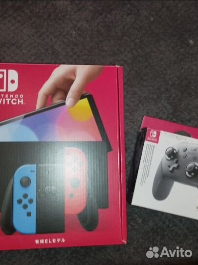 Игровая приставка nintendo switch oled
