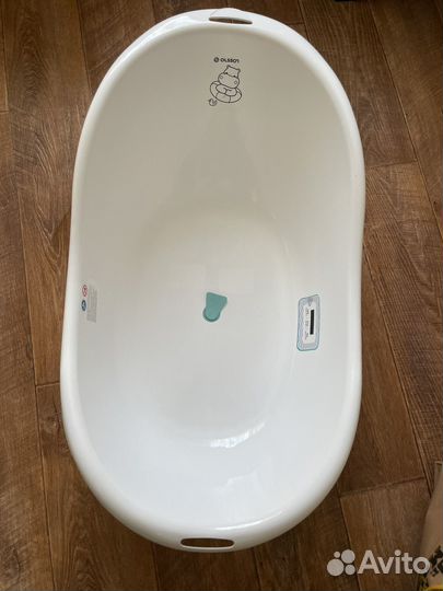 Ванночка для купания с термометром