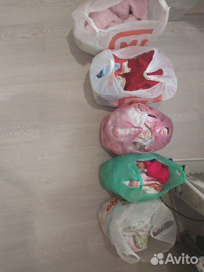 Детские вещи пакетом на девочку