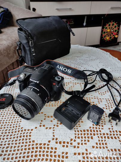 Зеркальный фотоаппарат sony a390