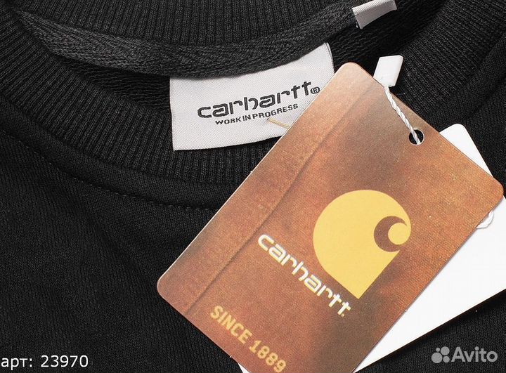 Свитшот Carhartt skin logo Чёрный