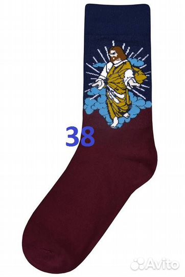 Носки с принтом знаменитых картин