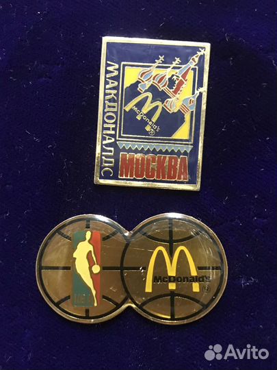 Значки McDonalds