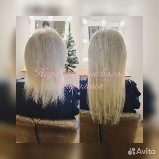 Микронаращивание волос, коррекция волос, снятие