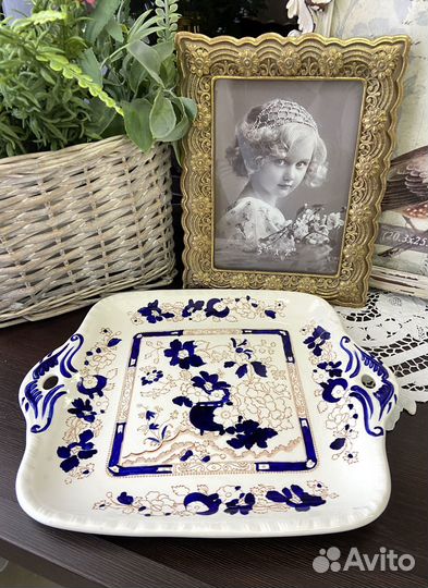 Сервировочное блюдо от мануфактуры Mason’s. Англия