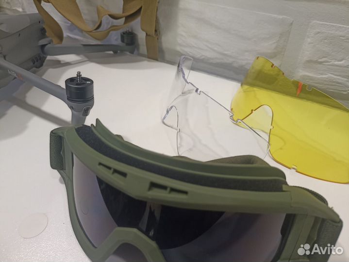Очки тактические защитные, маска. Опт