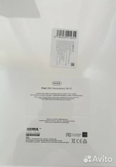 iPad (9th generation) 2021