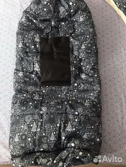 Конверт в коляску еврозима и муфта для рук