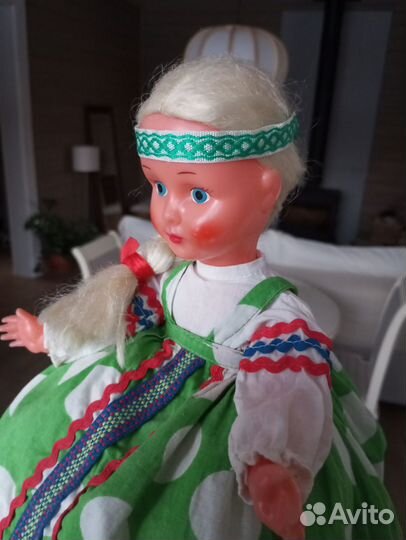 Кукла СССР чайница