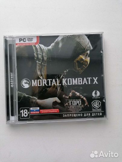 PC Диск с игрой MK10