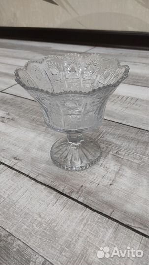 Ваза для орешков/ конфет хрусталь