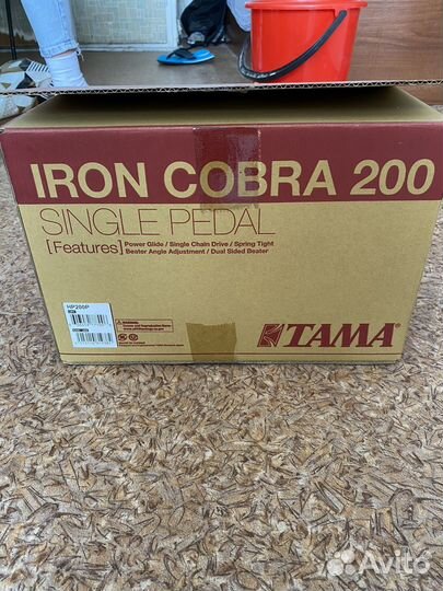 Педаль для бас-барабана tama iron cobra 200