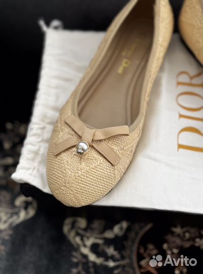 Балетки dior
