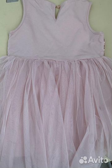 Платье для девочки пышное 92