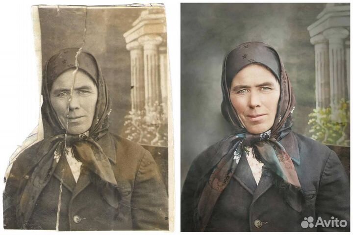 Восстановление старых фотографий