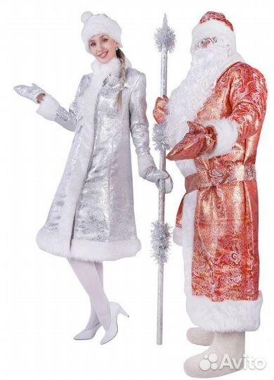 Костюмы Деда Мороза и Снегурочки