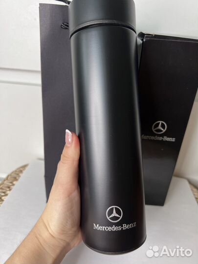 Термос - термокружка Mercedes Веnz. 2 варианта