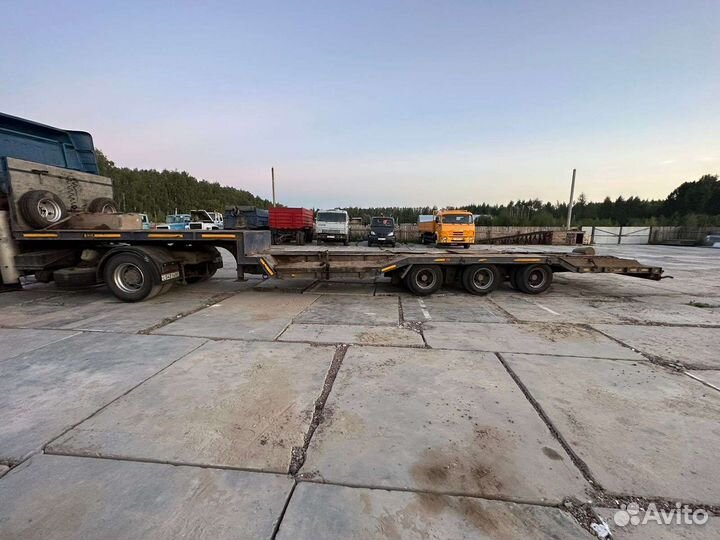 Полуприцеп трал (тяжеловоз) Van Hool SZ300, 1989