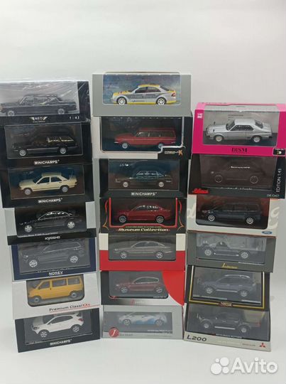 Коллекционные масштабные модели автомобилей 1:43