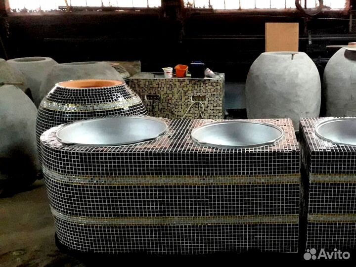 Тандыр из кирпича