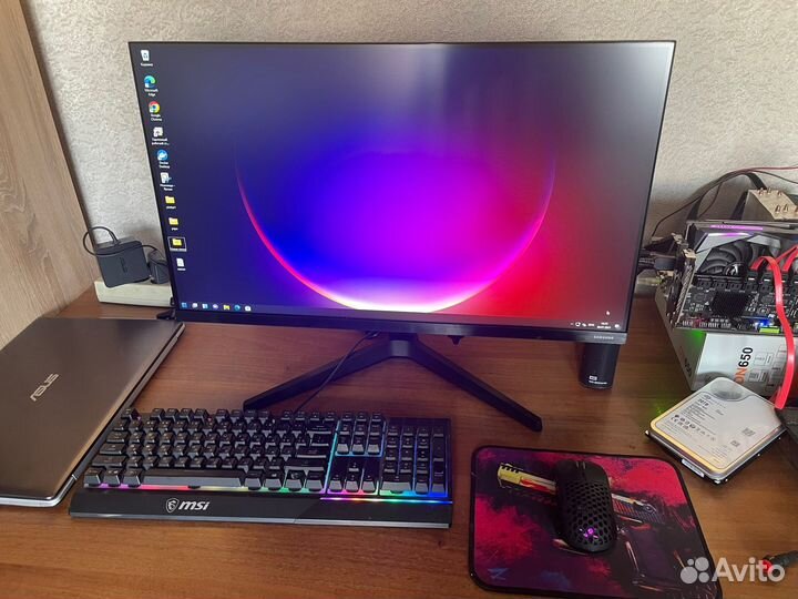 Монитор Samsung 27 дюймов 1920x1080 ips