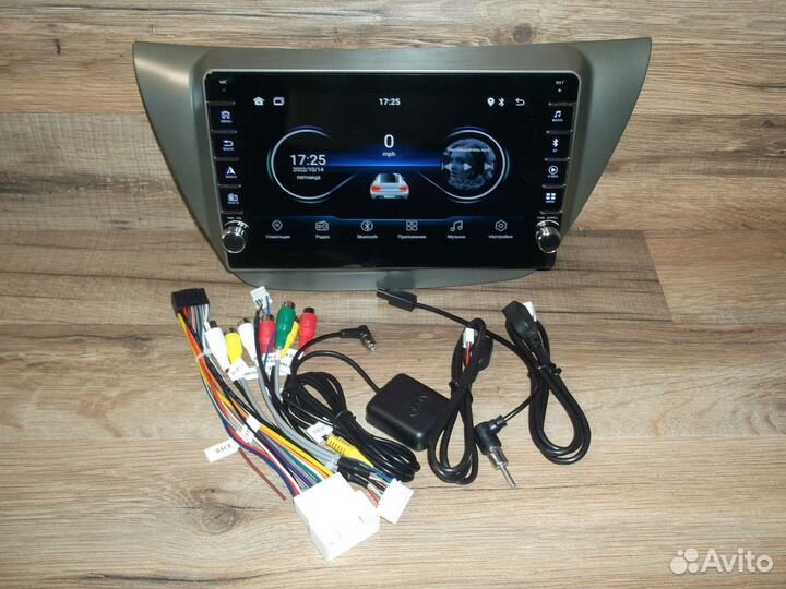 Магнитола Mitsubishi Lancer 9 Android с крутилками