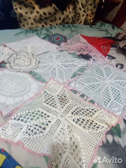 Салфетки вязаные крючком