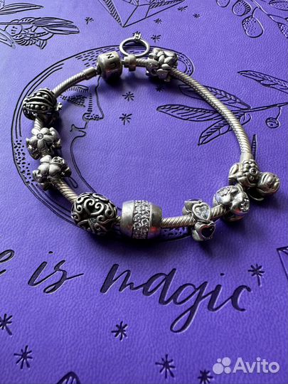 Браслет и шармы sunlight