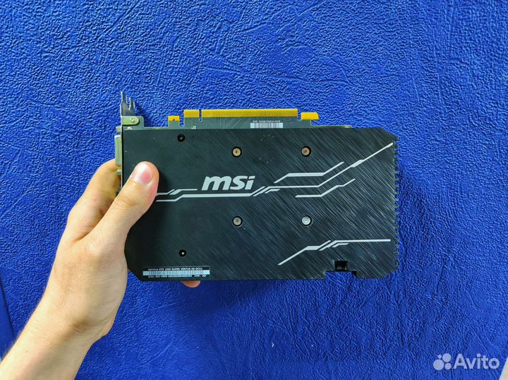 Видеокарта msi 1660 super ventus xs ocv1 6gb