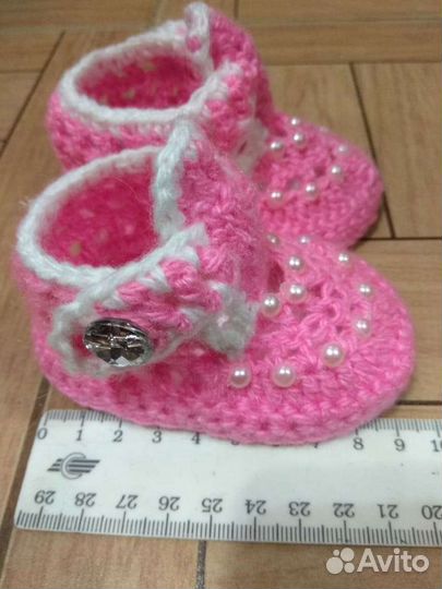 Пинетки для девочки