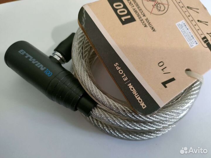 Велозамок b'twin decathlon