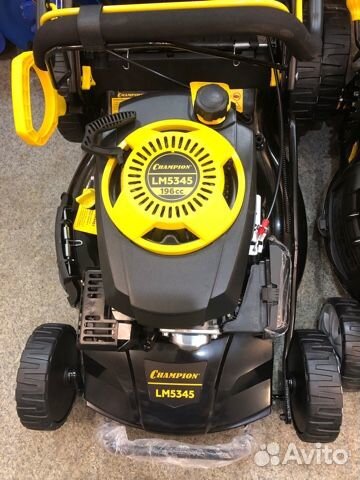 Газонокосилка самоходная champion LM5345 (К9)