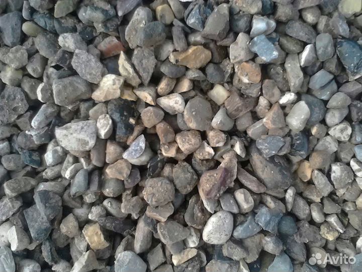 Щебень гравийный