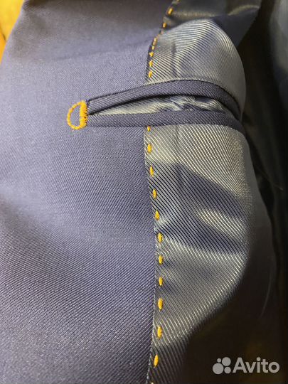 Классический мужской брючный костюм-двойка 48