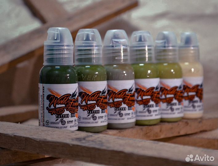 Краска для тату от word famous