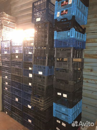 Пластиковые ящики для хранения бу