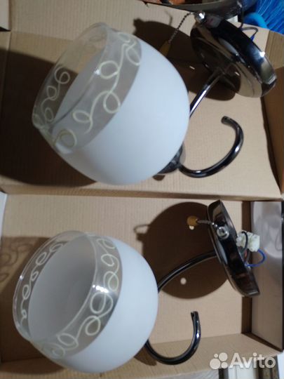 Настенный светильник бра 2 шт бу