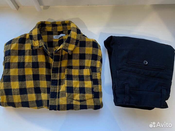 Рубашка и брюки 122-128