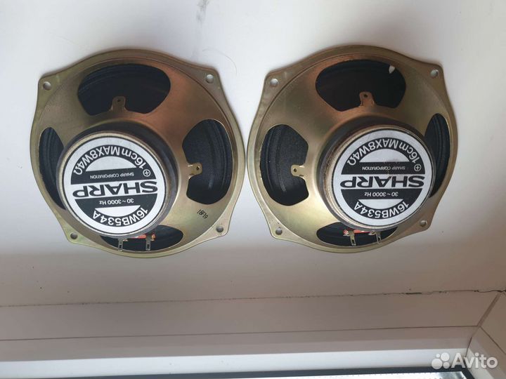 Динамики сч, нч и вч Sharp777 и др.запчасти