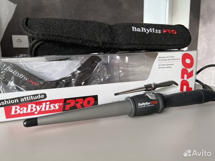 Конусная плойка BabyLiss PRO bab2280tte