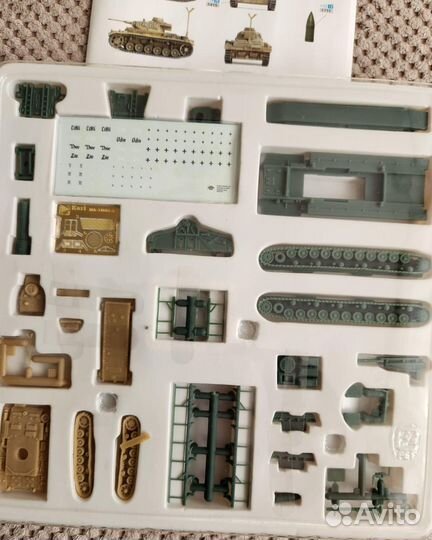 Сборные модели орудия Тор и танка Т3