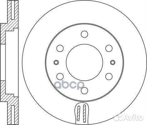Диск торм.mitsubishi RN3001 NiBK