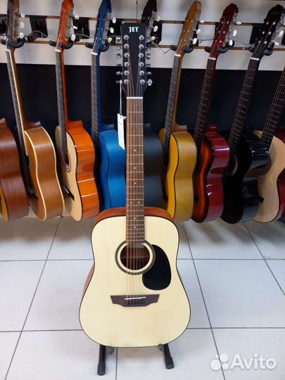 12-струнная гитара JET JD-255/12 OP Новая