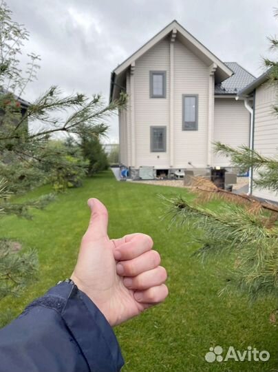 Рулонный газон для малой преддомовой территории