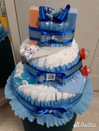 Торт из памперсов,подгузников